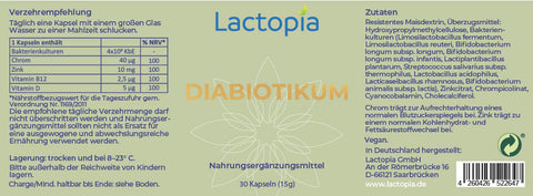 Diabiotikum, 30 Kapseln