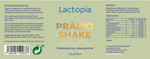Präbio Shake, 150g Pulver